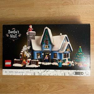 Lego Santa’s Visit #10293 | 2021 Christmas Set | Brand new in sealed box!